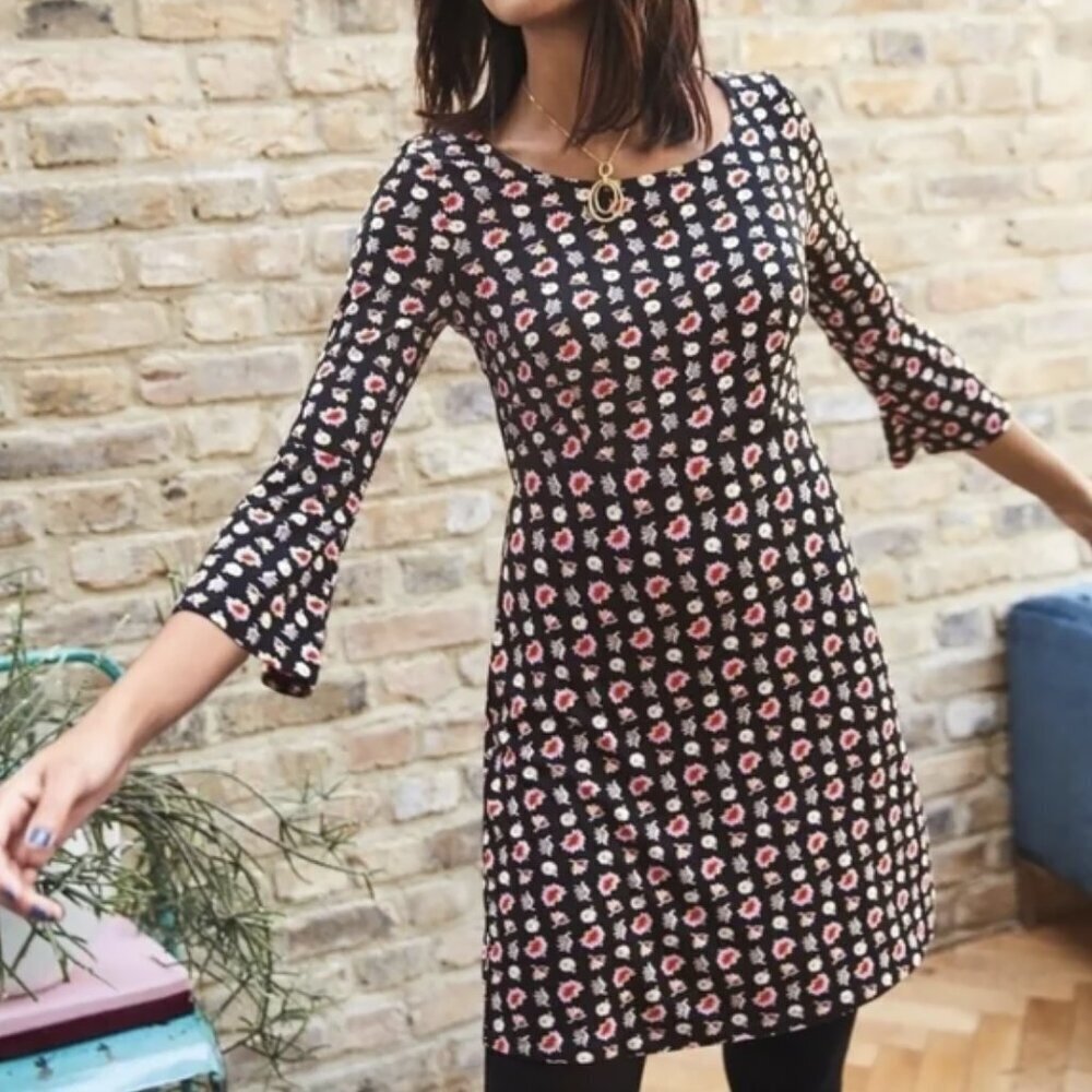 Boden Jersey Floral Dress
